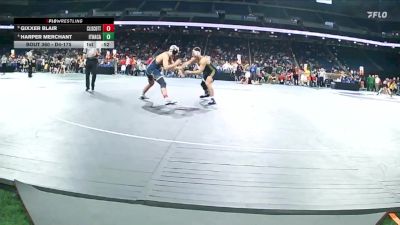D4-175 lbs Cons. Semi - Harper Merchant, Ithaca vs Gixxer Blair, Climax-Scotts