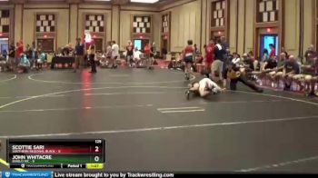 125 lbs Round 1 (6 Team) - John Whitacre, Diablo WC vs Scottie Sari, Southern Regional Black