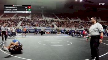 138-D2 Semifinal - Bella Morello, American Leadership Academy - Gilbert North vs Kaytlin LaDuke, Snowflake High School