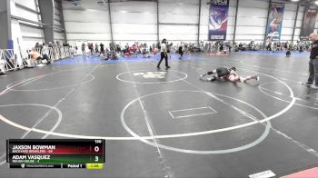 130 lbs Rd# 1 9:00am Friday - Jaxson Bowman, Backyard Brawlers vs Adam Vasquez, Rough House