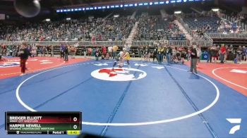 114 lbs Quarterfinal - Bridger Elliott, Windy City Wrestlers vs Harper Newell, Wyoming Underground Wrestling