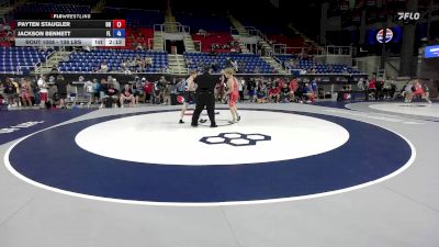 138 lbs Cons. Rd Of 64 - Payten Staugler, OH vs Jackson Bennett, FL