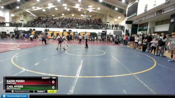 100 lbs Champ. Round 2 - Cael Myers, New Plymouth vs Kadin Peden, Fruitland