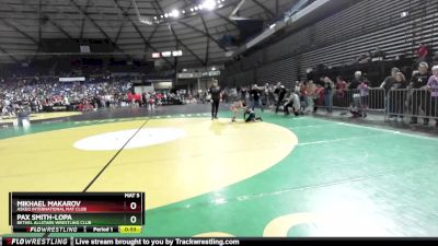 70 lbs Champ. Round 2 - Pax Smith-Lopa, Bethel AllStars Wrestling Club vs Mikhael Makarov, Askeo International Mat Club