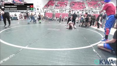67 lbs Round Of 16 - Tucker Pruett, Smith Wrestling Academy vs David Johnson, Choctaw Ironman