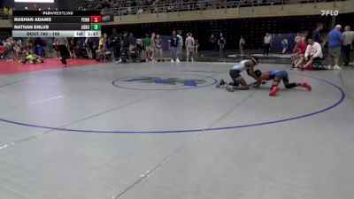 100 lbs Round Of 16 - Rashan Adams, Penns Grove vs Nathan Enlus, Asbury Park