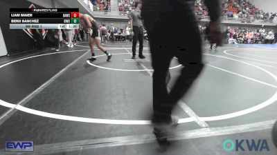 132 lbs Rr Rnd 1 - Liam Maier, Broken Arrow Wrestling Club vs Benji Sanchez, Eufaula Ironheads Wrestling Club
