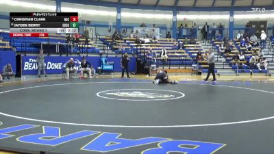 285 lbs Cons. Round 3 - Jayden Berry, Cloud County Community College vs Christian Clark, Northern Oklahoma College