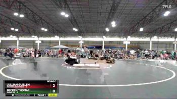 63 lbs Round 3 (4 Team) - Jullian Guillen, Fighting Squirrels vs Becken Thomas, Hawk WC