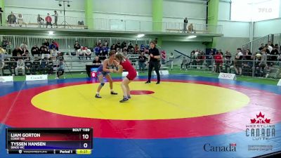 46kg Quarterfinal - Taylor Quenneville, L`Essor WC vs Tiana Medeiros, Bhullar WC