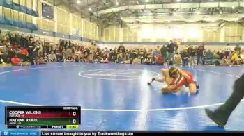102 lbs Semis (4 Team) - Cooper Wilkins, Portage vs Nathan Rioux, Avon