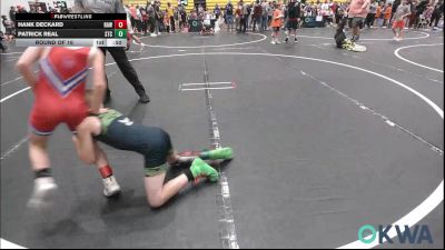 64 lbs Round Of 16 - Hank Deckard, Raw Wrestling Club vs Patrick Real, Sallisaw Takedown Club