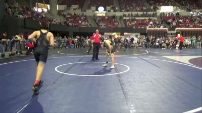 127 lbs 1st Place Match - Cash Parker, Southern Idaho Wrestling Club vs Noah Hopkins, Montana Disciples