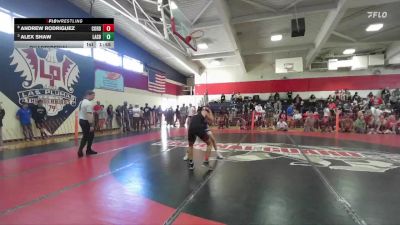 Boys 108 lbs Quarterfinal - Alex Shaw, Lassen Boys vs Andrew Rodriguez, Corning Boys