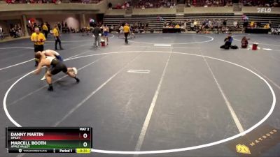 189 Championship Bracket Cons. Semi - Danny Martin, Simley vs Marcell Booth, Apple Valley