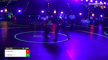 137 lbs 5th Place - Bradee Dwinell, No Nonsense vs Sammy Wilson, Toss Em Up Wrestling Academy