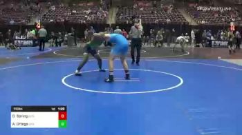 156 lbs Round Of 16 - Owen Spring, Suples vs Anthony Ortega, Swamp Monsters