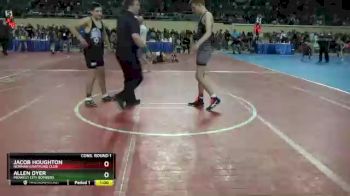 132 lbs Cons. Round 1 - Jacob Houghton, Norman Grappling Club vs Allen Dyer, Midwest City Bombers