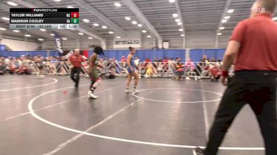 152 lbs Final - Taylor Williams, NC vs Madison Cooley, GA