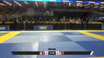 Leon Braz Amancio vs Diego De Araujo Saraiva 2025 Pan Jiu Jitsu IBJJF Championship