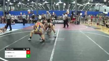 130 lbs Semifinal - Carsen Behn, Xtreme vs Harrison Konder, Unattached