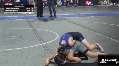 73 lbs Champ. Round 1 - Beckett Bloomer, WWC vs Tobias Hershberger, Team Lightning