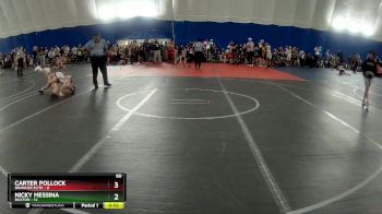 60 lbs Round 1 (6 Team) - Nicky Messina, Buxton vs Carter Pollock, Brawler Elite