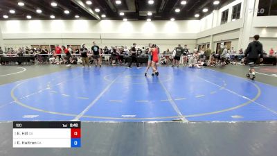 120 lbs 1/2 Final - Evey Hill, Ga vs Esperanza Huitron, Ga