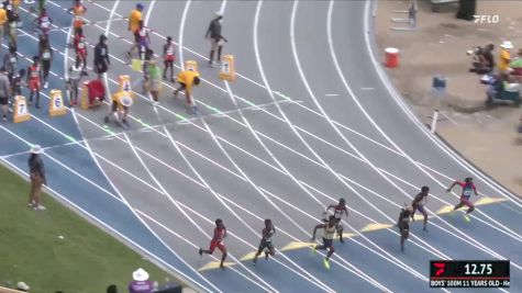 Youth Boys' 100m, Finals 7 - Age 11