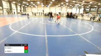 136 lbs 7th Place - Mykenzie Clark, AR vs Alessandra Elliott, NY