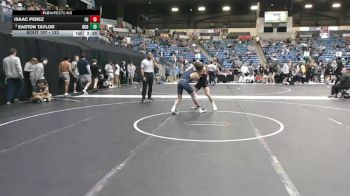 133 lbs Champ. Round 2 - Isaac Perez, Friends University vs Easton Taylor, Central Oklahoma