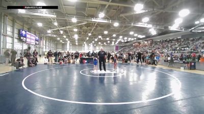 8U Girls - 46 lbs Champ. Round 1 - Rhyan Rivera, HI vs Alycia Montiel, WA