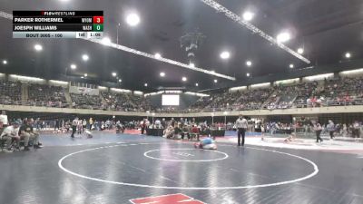 100 lbs Round Of 16 - Joesph Williams, Washington Twp vs Parker Rothermel, Wyomissing
