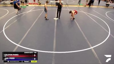 138 lbs Cons. Round 3 - Colston Parks, MO vs Jake Freed, MN