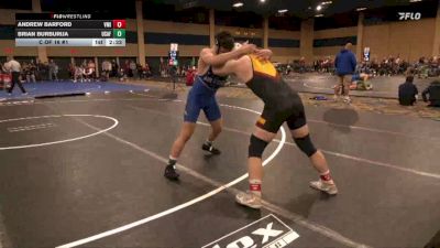 184 lbs C Of 16 #1 - Andrew Barford, Virginia Military Institute vs Brian Burburija, Air Force