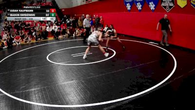 139 lbs Cons. Round 2 - Mason Swidzinski, Butler vs Judah Kaufmann, Freedom Area Hs