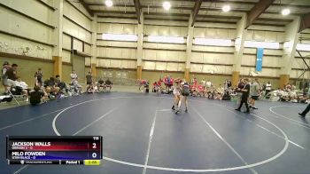 113 lbs Quarters & Wb (16 Team) - Jackson Walls, Oregon 2 vs Milo Fowden, Utah Black