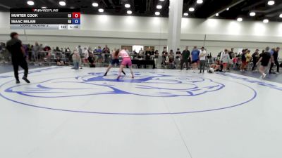 175 lbs Cons. Round 2 - Hunter Cook, GA vs Isaac Milam, GA