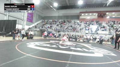 50 kg Cons. Sub-semis - Isabel Kaplan, Central Indiana Academy Of Wrestling vs Rianne Murphy, Iowa Womens Wrestling Club