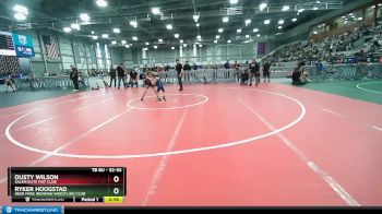 52-53 lbs Round 3 - Ryker Hoogstad, Deer Park Ironman Wrestling Club vs Dusty Wilson, Salem Elite Mat Club