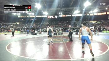 144 lbs Cons. Round 2 - Draken Miller, Meridian vs Moses Kelley, Nampa
