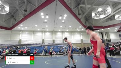 168 lbs Champ. Round 3 - Van Grasser, St Patrick`s vs Colton Bell, Lake Highland Prep