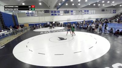 235 lbs Cons. Round 3 - Betzayda Ortiz, Buena Park High School Wrestli vs Katherine Luna, Downey High School