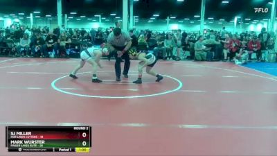 80 lbs Round 2 (10 Team) - Mark Wurster, Finger Lakes Elite vs SJ Miller, Fair Lawn Cutters