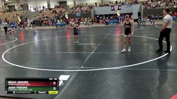 80 lbs Champ. Round 1 - Brian Abshire, Vikings Wrestling Club vs Aden Perkins, Slingshot Wrestling Club