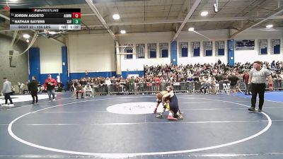 126 lbs Round Of 16 - Jordin Agosto, Agawam vs Nathan Sayers, Xaverian