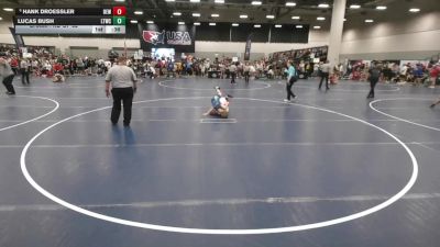 88 lbs Champ. Rd Of 32 - Hank Droessler, RT Elite Wrestling vs Lucas Bush, Lost Tribe Wrestling Club