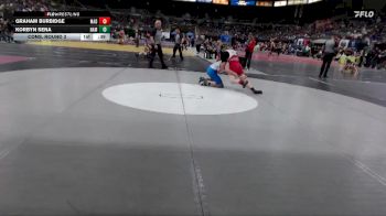 150 lbs Cons. Round 3 - Graham Burbidge, Madison vs Korbyn Sena, Nampa