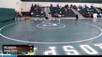 113 lbs Semis & 3rd Wb (16 Team) - Aric Arciniaga, El Paso Eastwood vs Manuel Padilla, El Paso Pebble Hills