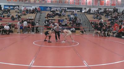 125 lbs Cons. Round 2 - Nic Allison, Kutztown vs Marcus Lowry, Felician